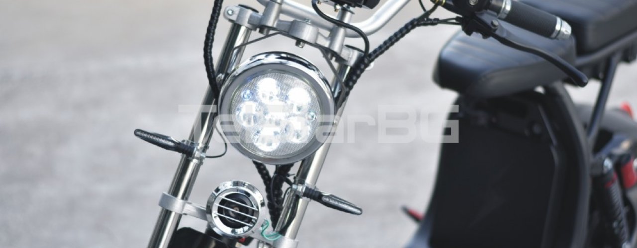 Електрически скутер BIG CITY HARLEY X12 2500W 60V 21Ah с LED фар