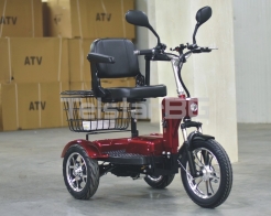 Eлектрическа триколка TS-750++ OFFROAD OLD с големи 14'' задни гуми снимка 20