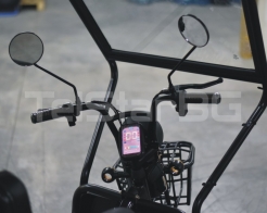 Триместна 2+1 карго електрическа триколка с покрив TS-302 MAXI 2000W 60V 36AH снимка 91