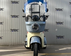 Електрическа триколка тип VESPA STYLE ROOF с покрив 60V 1500W снимка 207