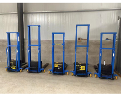 Електрически стакер 48V,  Повдигане до 1.6 метра, Товароподемност 500 кг снимка 270